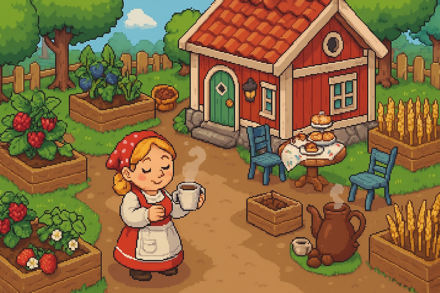 Fika Farm Frenzy concept art